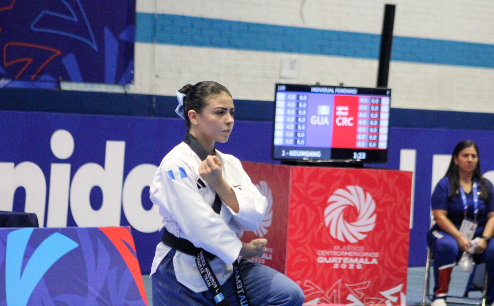 Con estilo y talento obtuvo la medalla de oro. Foto: La Hora.