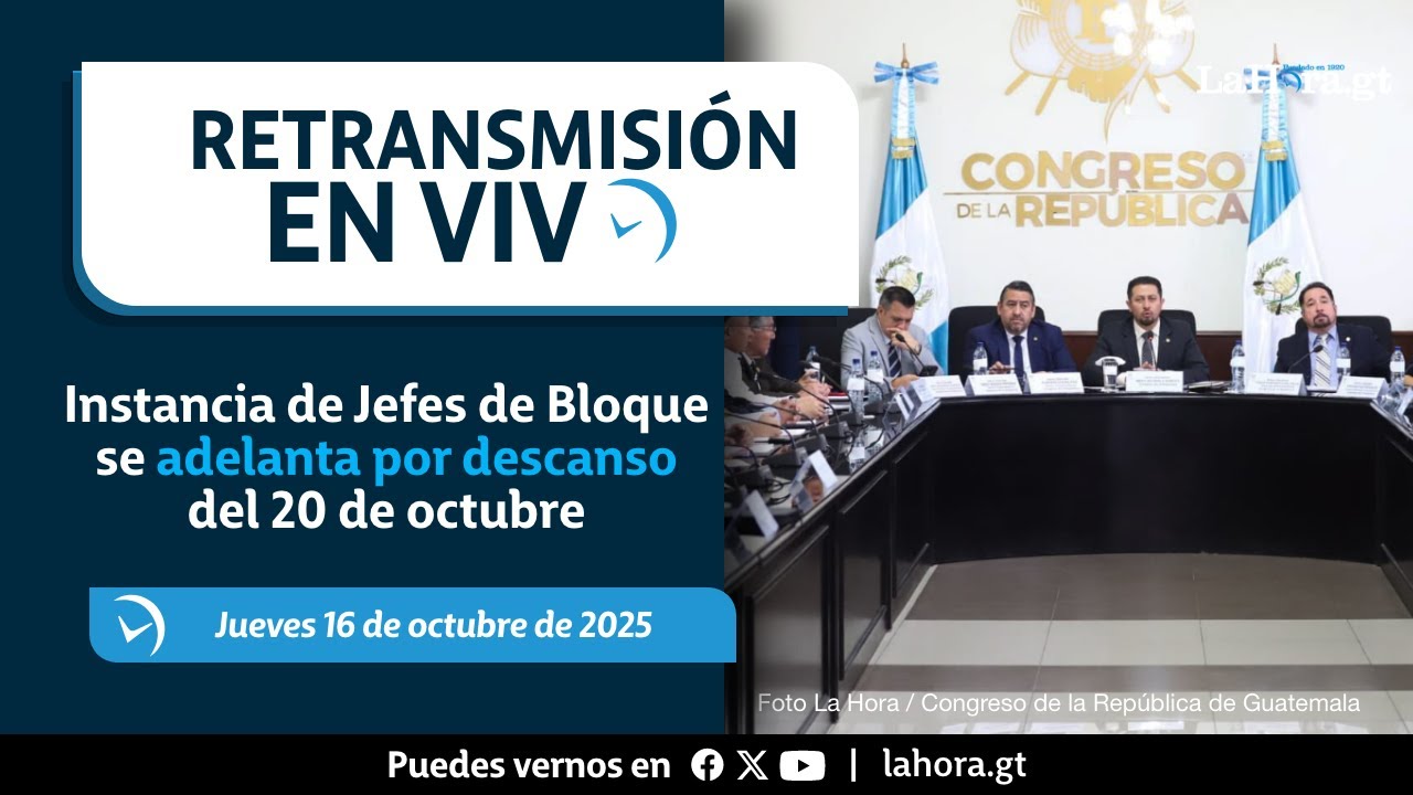 Retransmisión: Instancia de jefes de bloque por descanso del 2