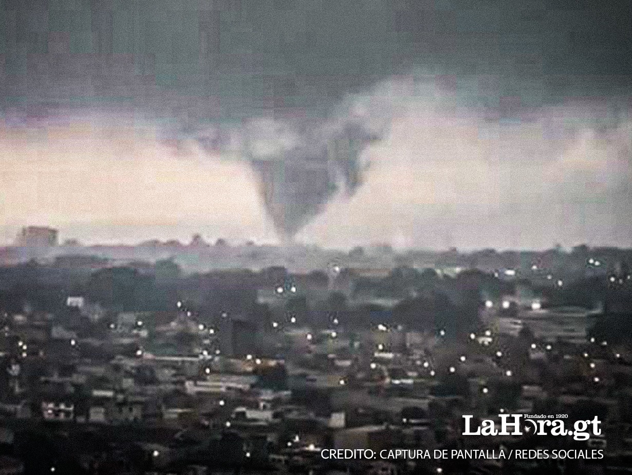 Remolino en Ciudad de Guatemala: esto causó el fenómeno que oscureció el cielo a las 4:3