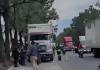 Puesto de registro en zona 7 busca control de pesos de vehículos de transporte pesado y de carga.