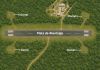 Mapa del plan para capturar y reubicar fauna silvestre en el Aeródromo Mundo Maya. Foto La Hora: DGAC