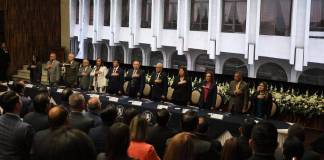 El pleno de magistrados de la CSJ aplazó la decisión de elegir presidente para el próximo domingo a falta de 6 horas para que venza plazo. Foto La Hora: Daniel Ramírez