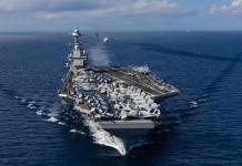 Pentágono confirma el despliegue de su portaaviones más grande en aguas del Caribe, en medio de las tensiones con Venezuela. El Pentágono anunció este viernes el despliegue en el mar Caribe del portaaviones USS Gerald Ford, el mayor de la flota estadounidense, en medio de la tensión con Venezuela por los ataques militares contra lanchas al parecer cargadas con drogas. Foto: La Hora: EFE/Alyssa Joy/Marina de EEUU