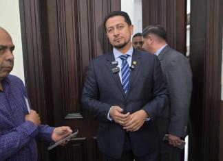 El presidente del Congreso, Nery Ramos, dirige la comisión para presentar una propuesta para el combate de las maras y pandillas. Foto: La Hora / Fabricio Alonzo