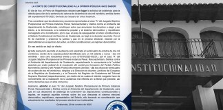 La Corte de Constitucionalidad dejó sin efecto la resolución del juez Fredy Orellana entorno a la nulidad del partido Movimiento Semilla. Arte La Hora: Alejandro Ramírez