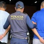 Autoridades capturaron a Marlon Orlando Barrientos, junto a otros dos deportados, acusado de participar en el asesinato del abogado Rodrigo Rosenberg. Foto La Hora: PNC