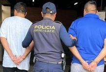 Autoridades capturaron a Marlon Orlando Barrientos, junto a otros dos deportados, acusado de participar en el asesinato del abogado Rodrigo Rosenberg. Foto La Hora: PNC