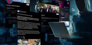 El Ministerio Público (MP) realizó varios allanamientos, pero la información fue compartidas por cuentas vinculadas al Netcenter. Diseño La Hora: Alejandro Ramírez