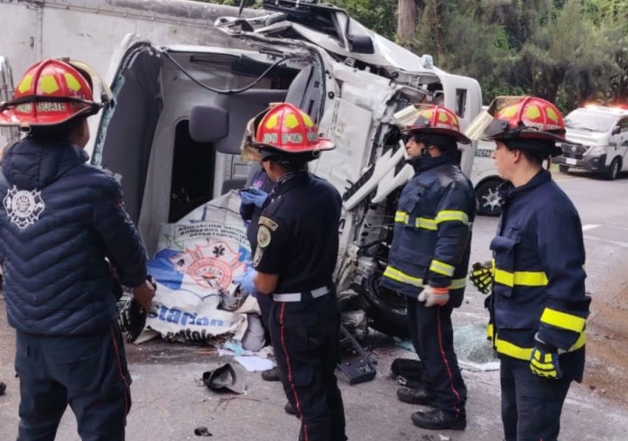 Accidente en Las Cañas