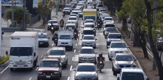 Tráfico de la ciudad de Guatemala