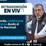 Conferencia de prensa, La Ronda.