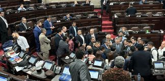 Empresarios demandan transparencia a los alcaldes, diputados y organismo Ejecutivo por el presupuesto general. Foto: La Hora