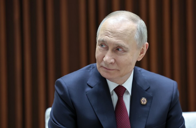 Vladimir Putin, Presidente de Rusia, anuncia acuerdo. Foto La Hora
