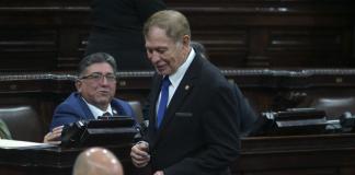 Luis Contreras Colindres, diputado de Compromiso, Renovación y Orden (CREO), logró la presidencia de la Junta Directiva del Congreso. Foto La Hora: Fabricio Alonzo