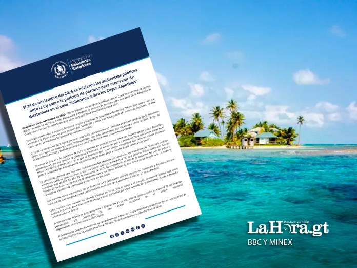 Soberanía sobre los cayos Zapotillos.