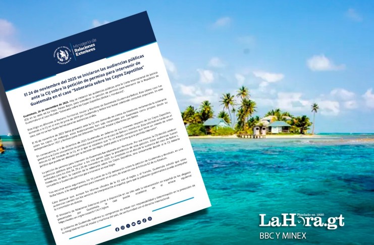 Soberanía sobre los cayos Zapotillos.