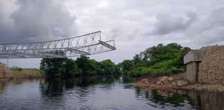 CIV: Cuatro módulos del puente de Sayaxché quedan restantes por instalar para habilitar paso.