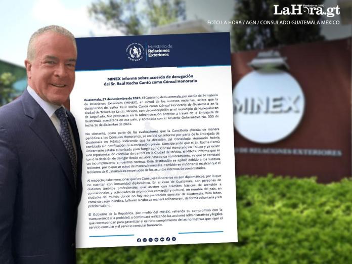 Minex deroga nombramiento como cónsul honorario a dueño de Miss Universe señalado por red de tráfico.