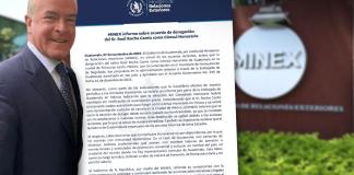 Guatemala aclara motivo por el que Raúl Rocha ya no es cónsul honorario en Toluca Minex deroga nombramiento como cónsul honorario a dueño de Miss Universe señalado por red de tráfico.