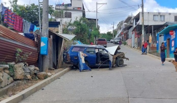 Una posible falla en el sistema de frenos habría causado el accidente en la bajada de San José Nacahuil, San Pedro Ayampuc