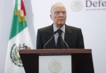 El fiscal general de México, Alejandro Gertz Manero, presenta su renuncia al cargo Fiscal general de la República de México, Alejandro Gertz Manero. Foto La Hora: EFE