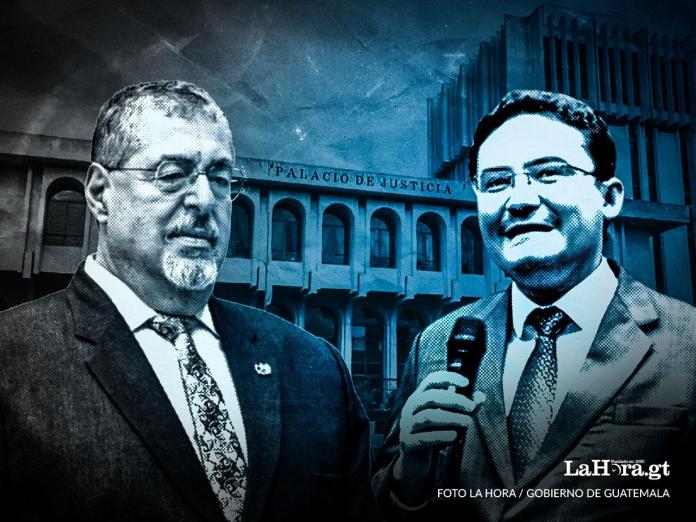 Arévalo presenta denuncia contra el juez Fredy Orellana. Foto La Hora