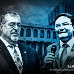 Arévalo presenta denuncia contra el juez Fredy Orellana. Foto La Hora