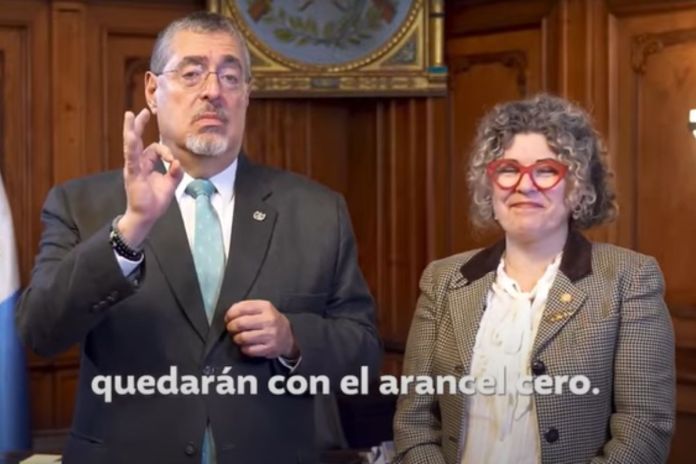 AGEXPORT se pronuncia por acuerdo arancelario entre Guatemala y EE. UU. Foto La Hora: captura.