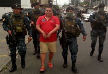 Erick Alexander Granados García, alias "El Rey del Mar". Foto La Hora: PNC.