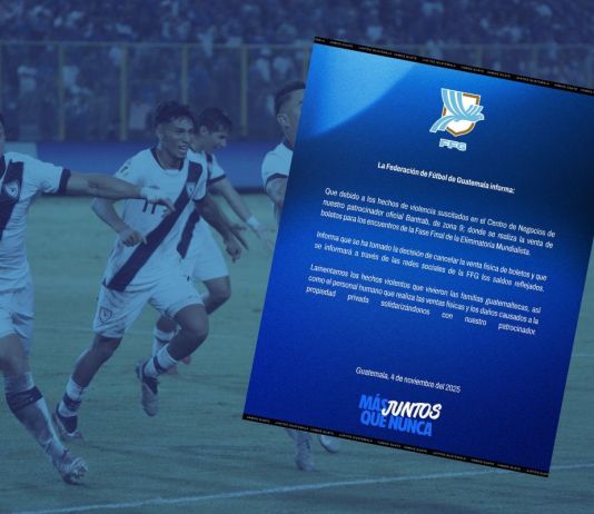 Selección de Guatemala rumbo al Mundial 2026. Foto La Hora: Fedefut.