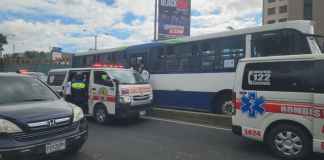 Ataque en el bulevar Liberación. Foto La Hora: CVB.