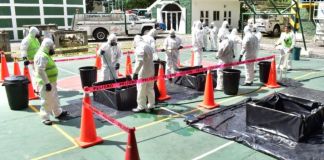 La formación de los rescatistas estará finalizando este sábado en la sede de los Bomberos Municipales Departamentales. Foto La Hora: Asonbomd