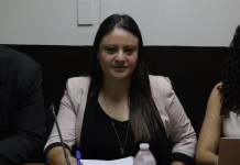 El Ministerio Público busca anular la sentencia absolutoria a favor de la exauxiliar fiscal, Astrid Pimentel por supuesta "injusticia notoria". Foto La Hora: Daniel Ramírez
