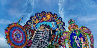 El Festival de Barrilete Gigante. Arte La Hora: Alejandro Ramírez.