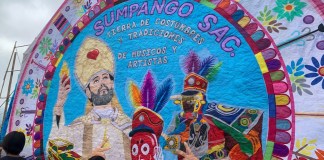 El tradicional Festival de Barriletes Gigantes. Foto: La Hora.