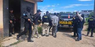 Tres presuntos integrantes del Barrio 18 fueron capturados en Villanueva.