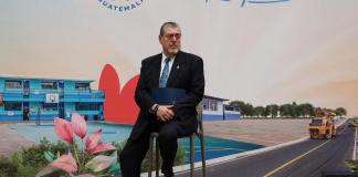 Presidente Bernardo Arévalo por aprobación del Presupuesto 2026. Foto La Hora: Daniel Ramírez