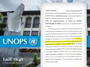 CC denegó, el año pasado, un amparo provisional presentado en contra del convenio con UNOPS