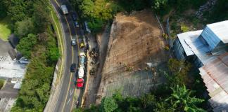 kilómetro 11.6 de la ruta Hincapié hacia Boca del Monte. Foto La Hora: CIV.