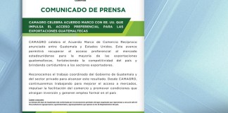 Camagro celebra el Acuerdo Marco de Comercio Recíproco. Foto La Hora: captura.