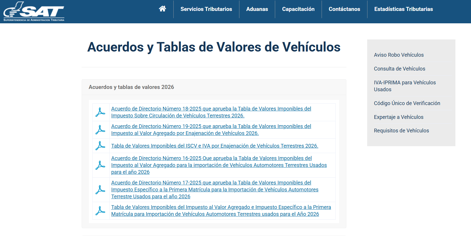 Estos son los nuevos valores del impuesto de circulación de vehículos ...