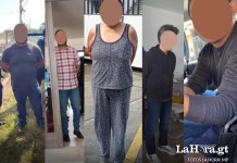 Los capturados en el caso CHN. Foto Arte La Hora: Alejandro Ramírez