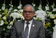 La Corte Suprema de Justicia rechazó una solicitud de antejuicio en contra del presidente en funciones, Carlos Rodimiro Lucero. Foto La Hora: Daniel Ramírez