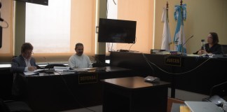 La Sala Segunda de Apelaciones de Mayor Riesgo confirmó a la jueza Abelina Cruz para que siga conociendo el caso Gerardi. Foto La Hora: Fabricio Alonzo