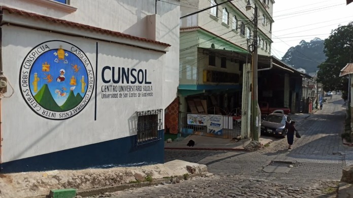 Centro Universitario de Sololá (Cunsol). Foto La Hora: Google Jesús Marroquín