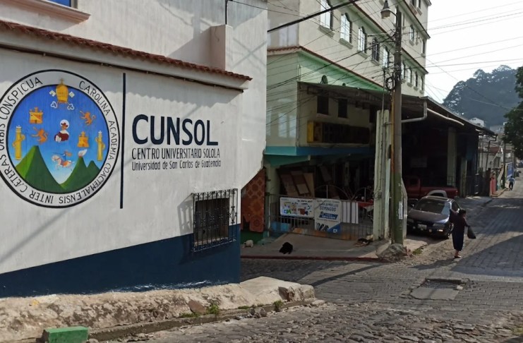 Centro Universitario de Sololá (Cunsol). Foto La Hora: Google Jesús Marroquín