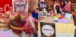 La primera edición del Choco Fest se celebra hoy en MIxco y en la actividad participan 30 artesanos. Foto La Hora: Mixco