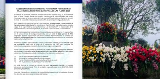 La Gobernación Departamental de Sacatepéquez planea un operativo de seguridad por el Festival de las Flores 2025.