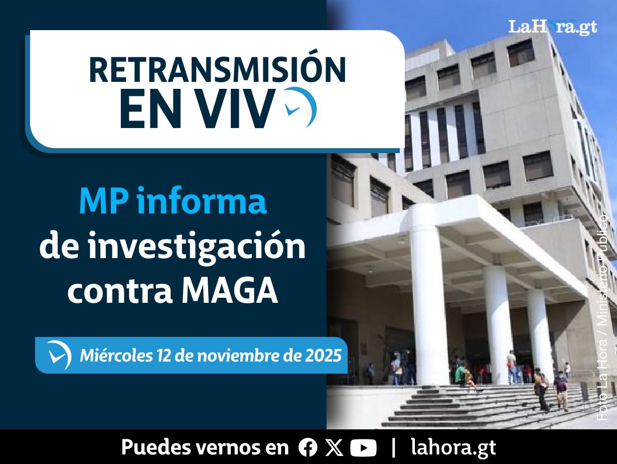 Retransmisión: Ministerio Público informa de investigación contra el MAGA