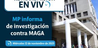 Conferencia de Prensa Ministerio Público por caso fertilizantes MAGA. Foto La Hora